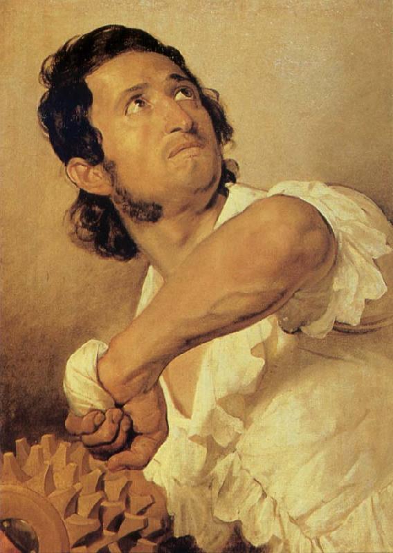 Karl Briullov Portrait of Domenico Marini oil painting picture